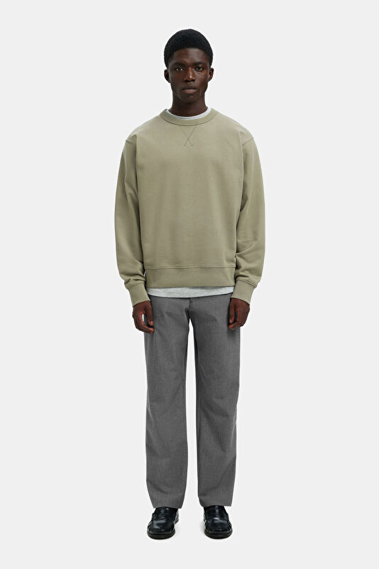Gri Straight Erkek Pantolon 4