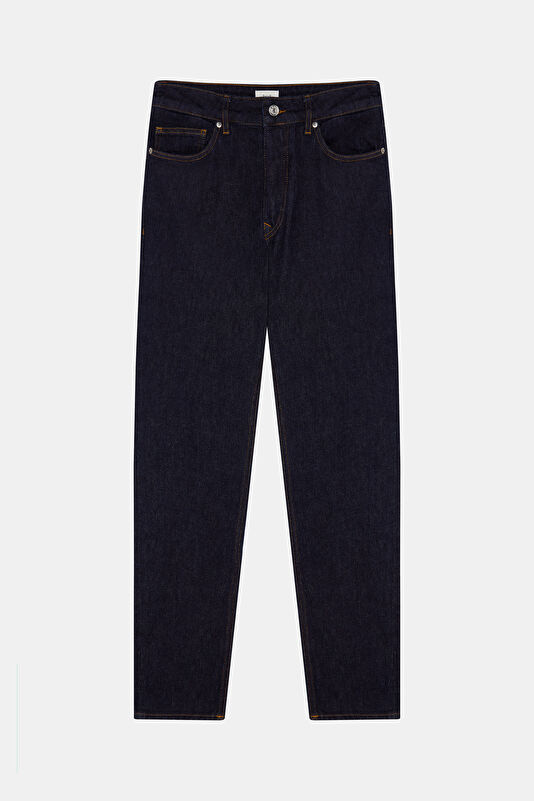 İndigo Slim Fit Organik Pamuk Erkek Jean Pantolon