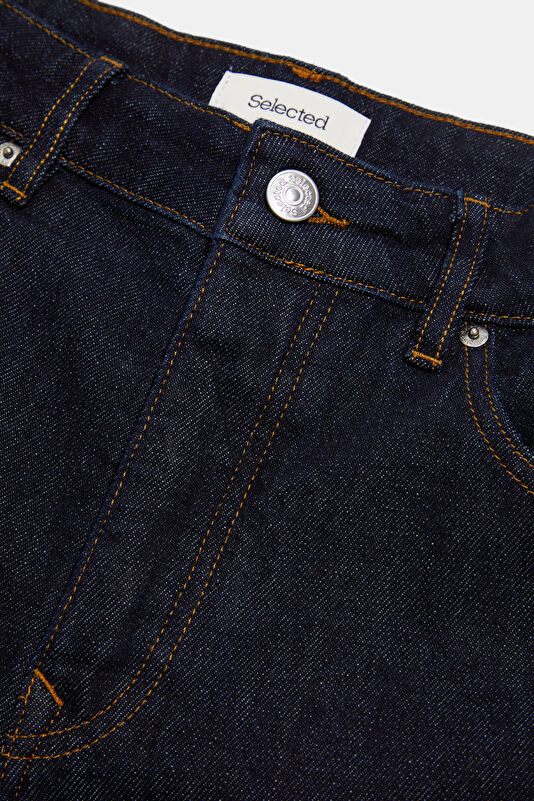 İndigo Slim Fit Organik Pamuk Erkek Jean Pantolon 4