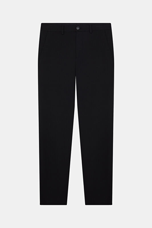 Black Slim Fit Men's Pants