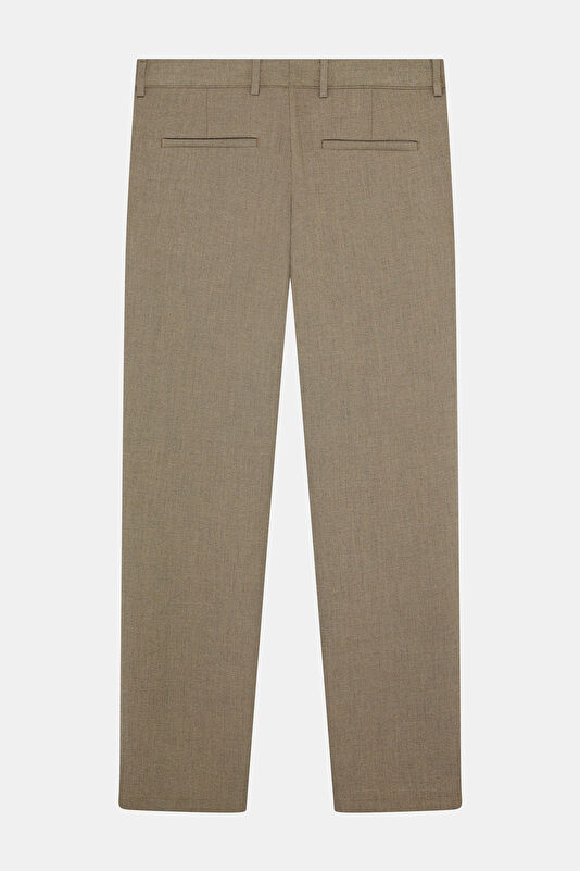 Bej Slim Fit Erkek Pantolon 2