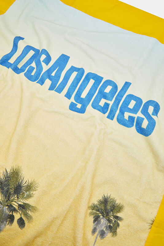 Yellow Beach Towel 3