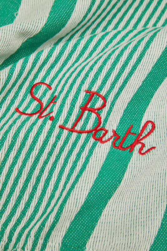 Green Beach Towel 2