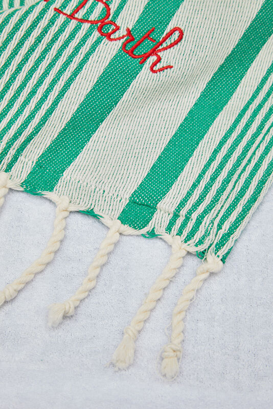 Green Beach Towel 3