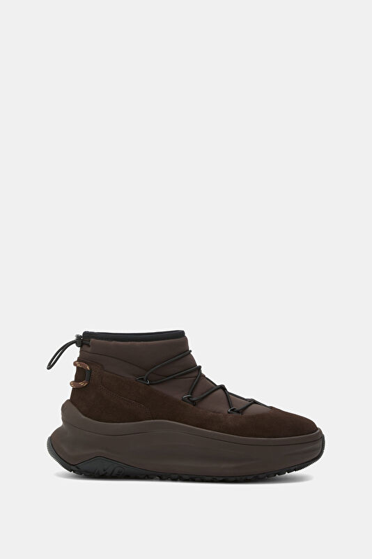 Moon247 Slip-On Dark Brown Men's Boots