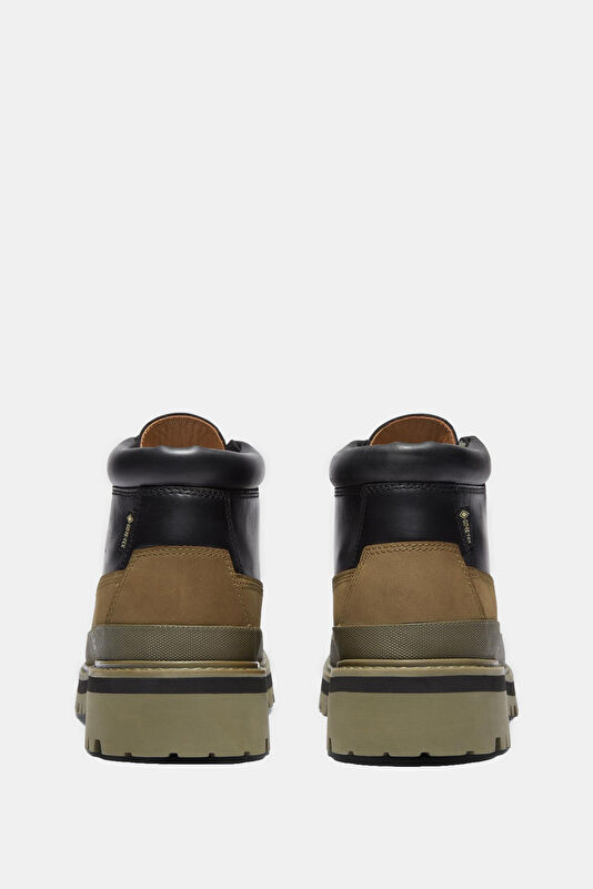 Premium Mid Lace Up Gtx Chukka Khaki Men's Boots 4
