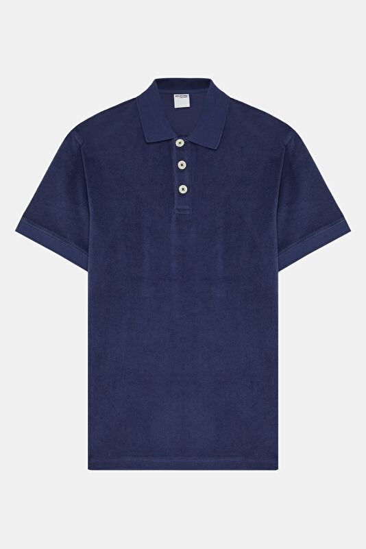 Relax Kalıp Lacivert Erkek T-Shirt