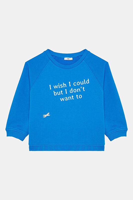 Blue Kids' Sweatshirt