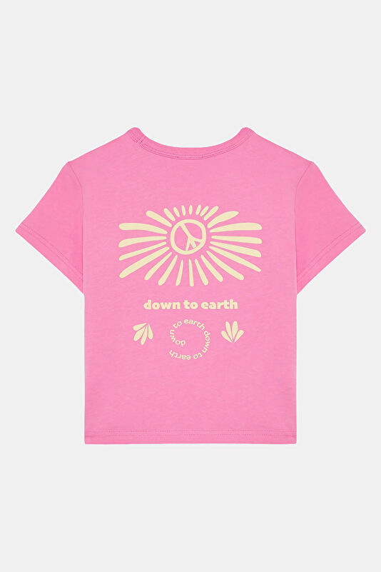 Pink Printed Kids' T-Shirt 2