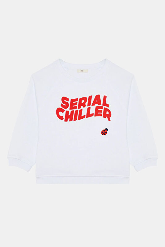 White Kids' Sweatshirt