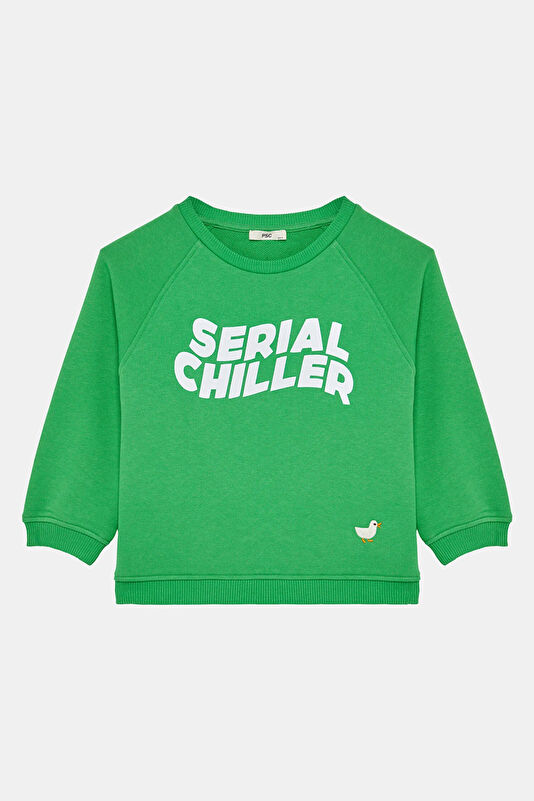 Green Kids' Sweatshirt