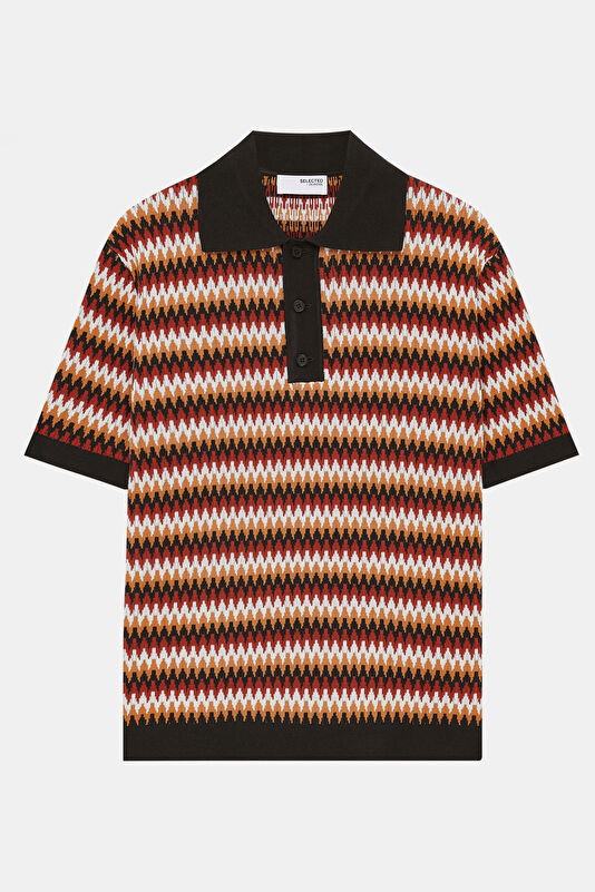 Çok Renkli Çizgili Erkek T-Shirt