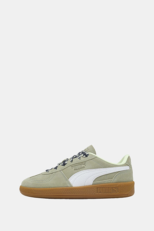 Palermo Laces Wns Khaki Women's Sneakers 2