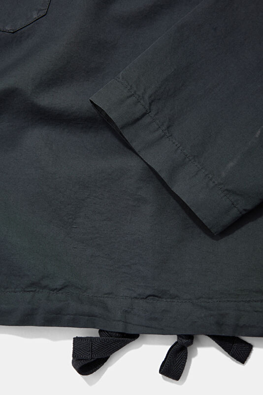 Men's Navy Buttoned Jacket 4