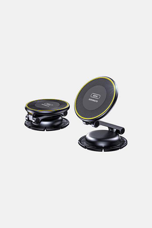 Superauto Foldable Magmetic 15W Wireless Siyah