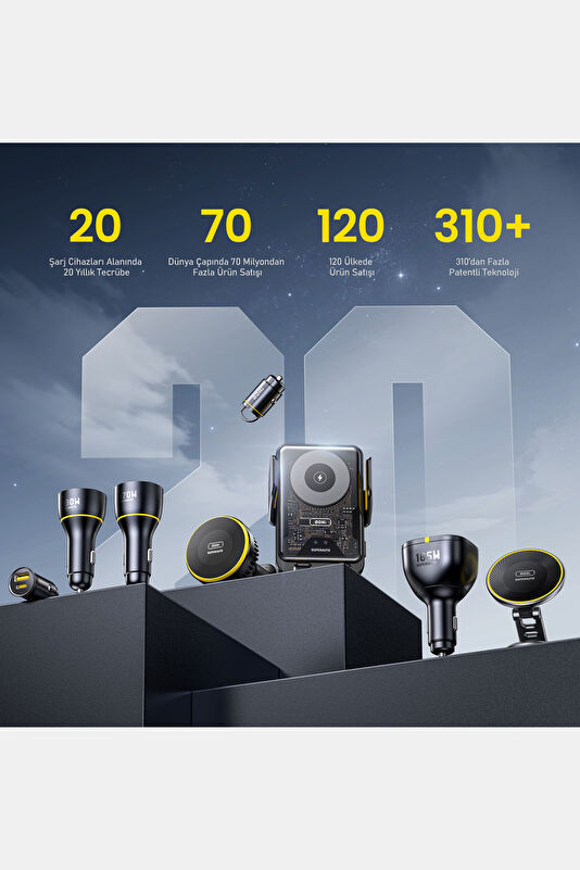 Superauto Self-Cooling Magnetic 15W Wire Siyah 2