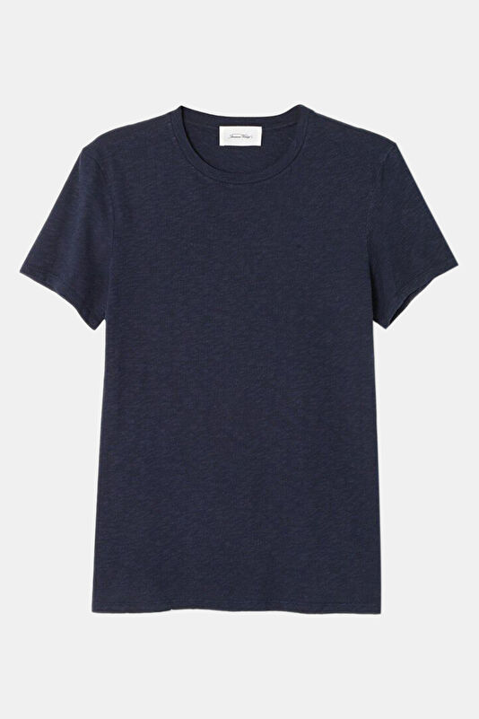 Relax Fit Navy Blue Crew Neck T-Shirt