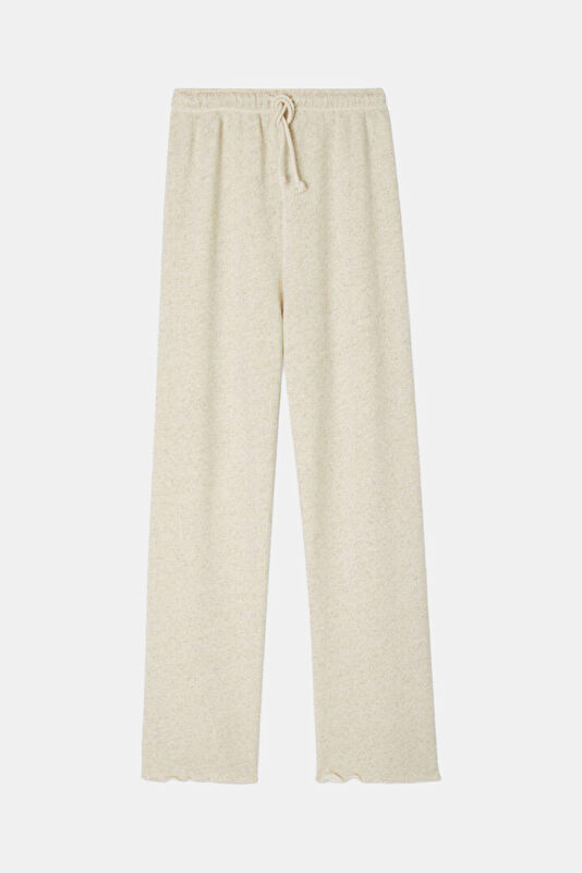 Ecru Straight Women's Pants