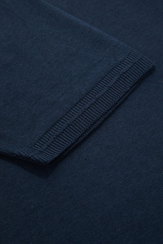 Navy Crew Neck Men's T-Shirt 4