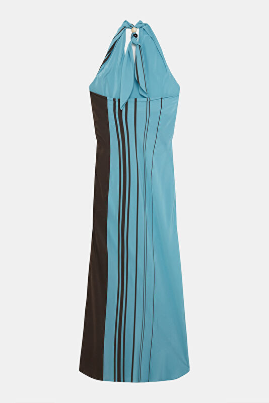 Blue Patterned Dress 2