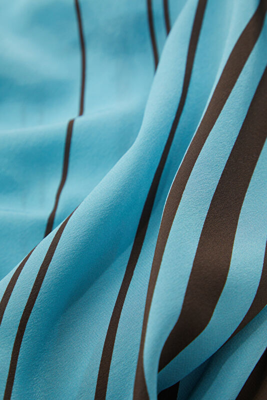 Blue Patterned Dress 4
