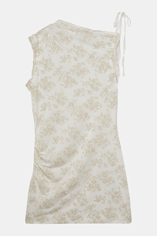 Cream Mini Women's Dress 3