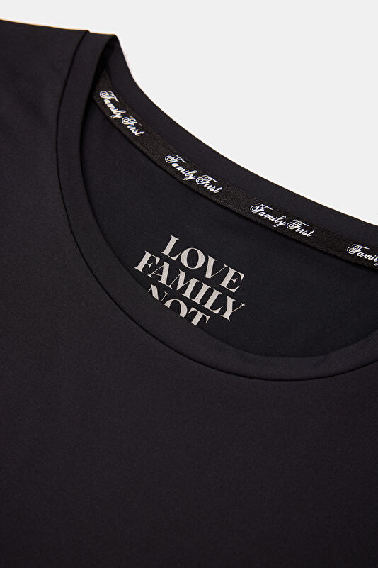 Siyah Erkek T-Shirt 3