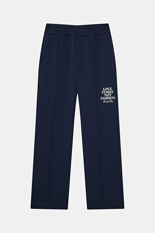 Relax Kalıp Lacivert Bol Paça Erkek Spor Pantolon