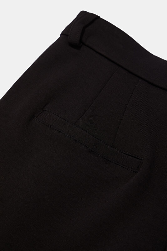 Black Wide Leg Women's Trousers 4