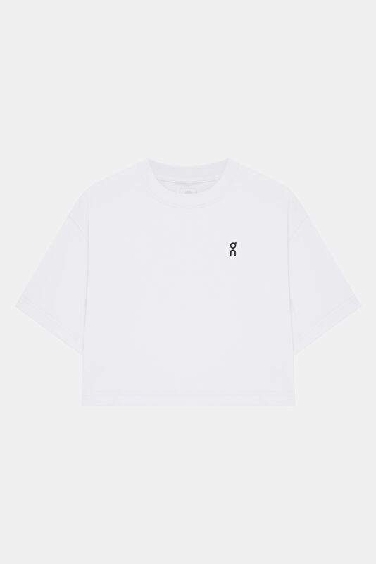 Club Boxy-T Beyaz O Yaka Kadın T-Shirt