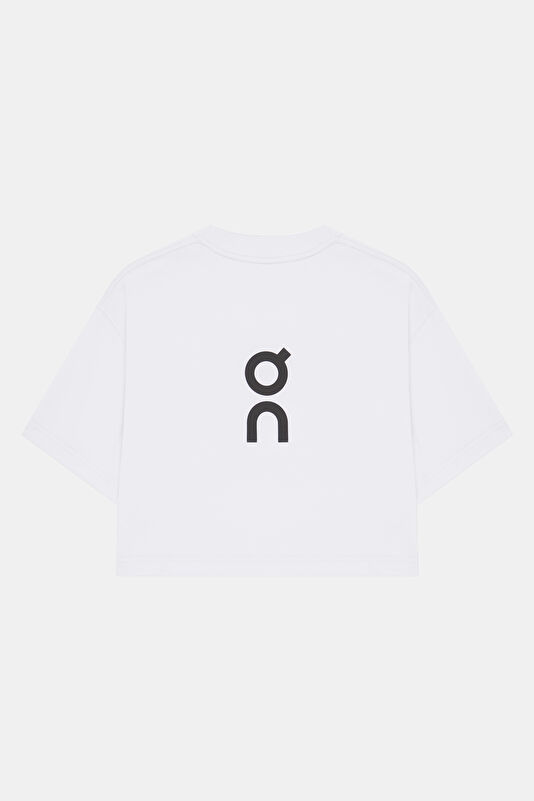 Club Boxy-T Beyaz O Yaka Kadın T-Shirt 2