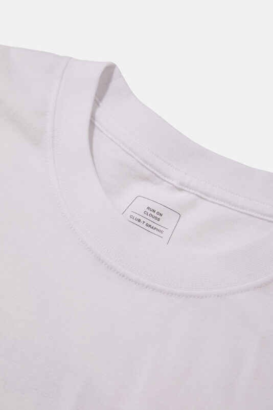 Club T Graphic Beyaz O Yaka Kadın T-Shirt 3