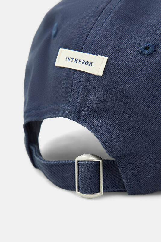 Capello Baseball Mr Box Fishing Navy Embroidered Hat 3