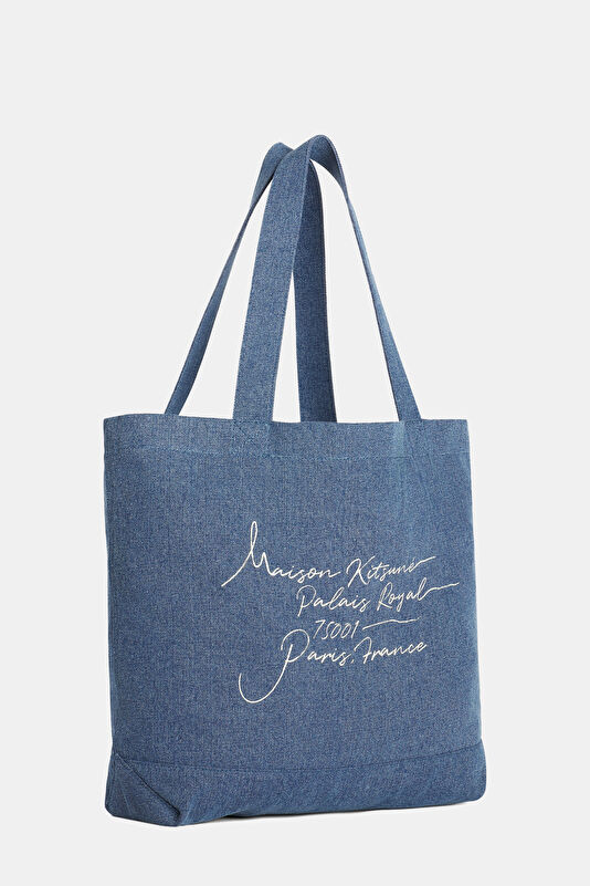 Blue Patterned Bag 2