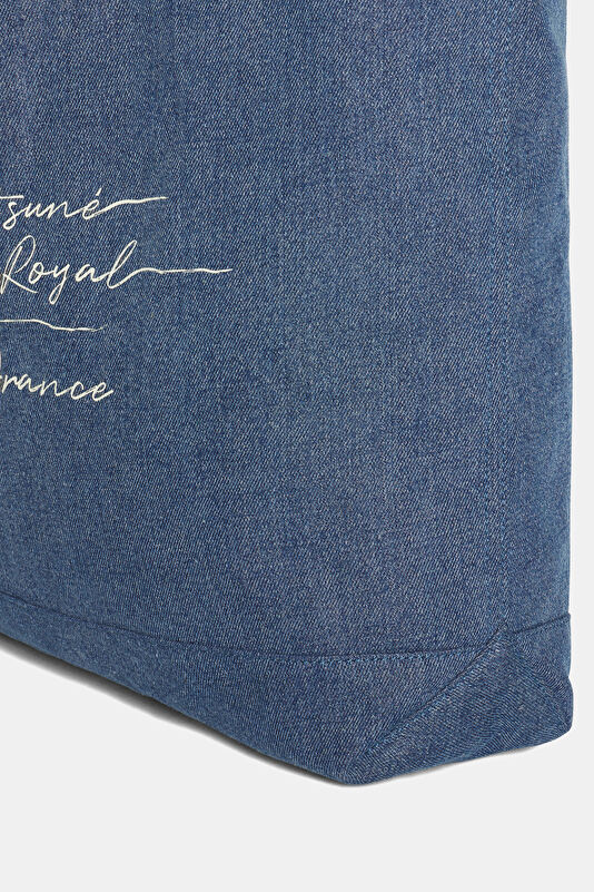 Blue Patterned Bag 3