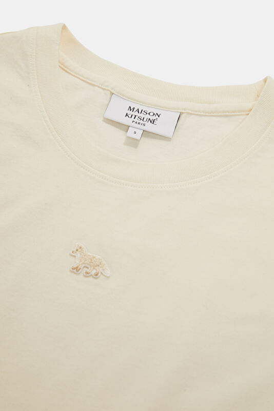 Ecru Crew Neck Women's T-Shirt 3