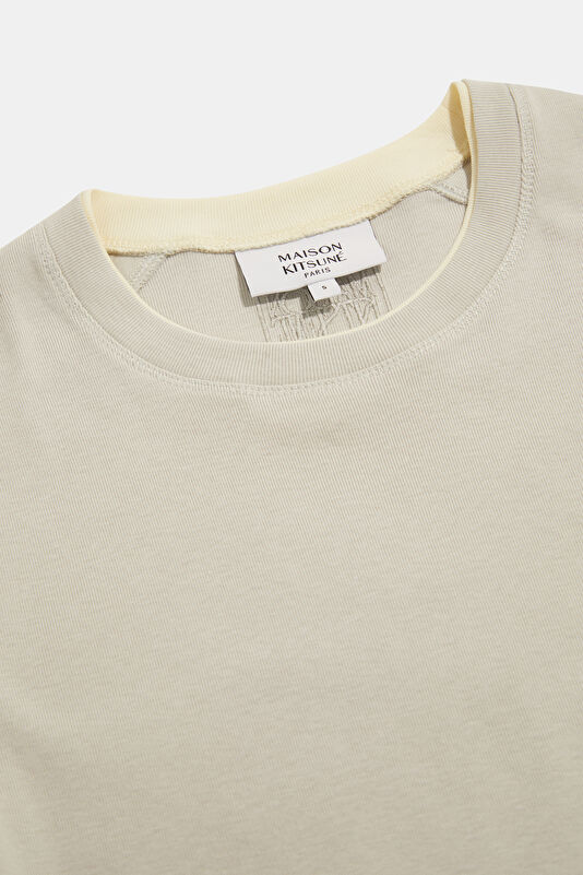 Gri O Yaka Kadın T-Shirt 3