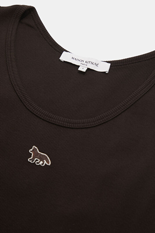 Kahve O Yaka Kadın T-Shirt 3
