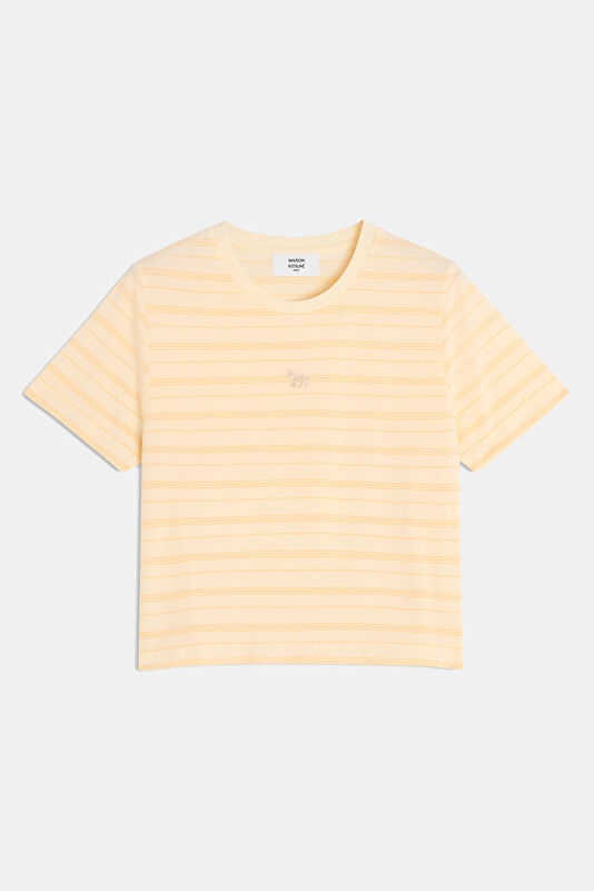 Açık Sarı O Yaka Kadın T-Shirt