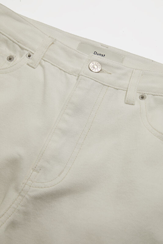 White Slim Fit Women's Trousers 3