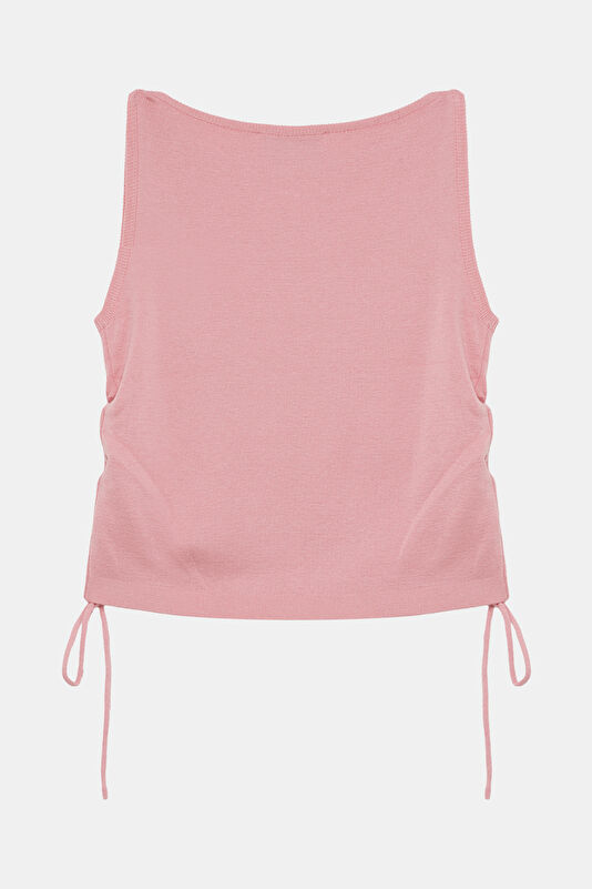 Pink Sleeveless Women's Blouse 2