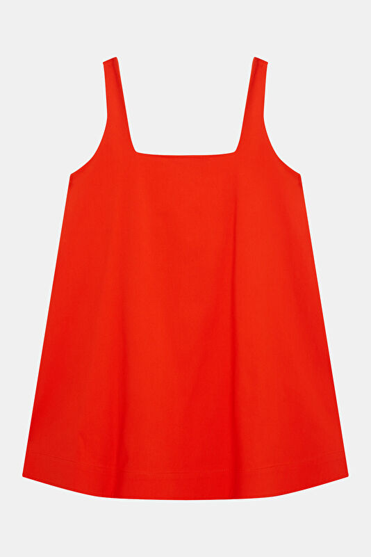 Pomegranate Blossom Short Women's Dress 4