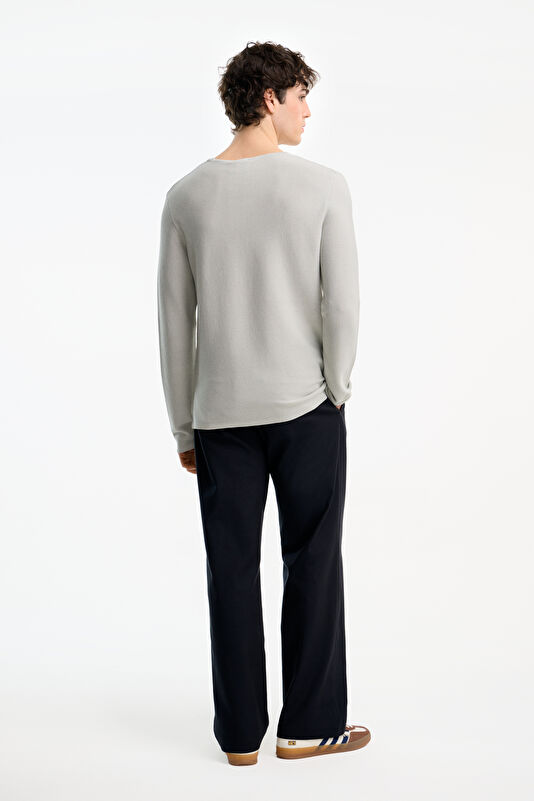 Relax Fit Stone Crew Neck Men's T-Shirt 2