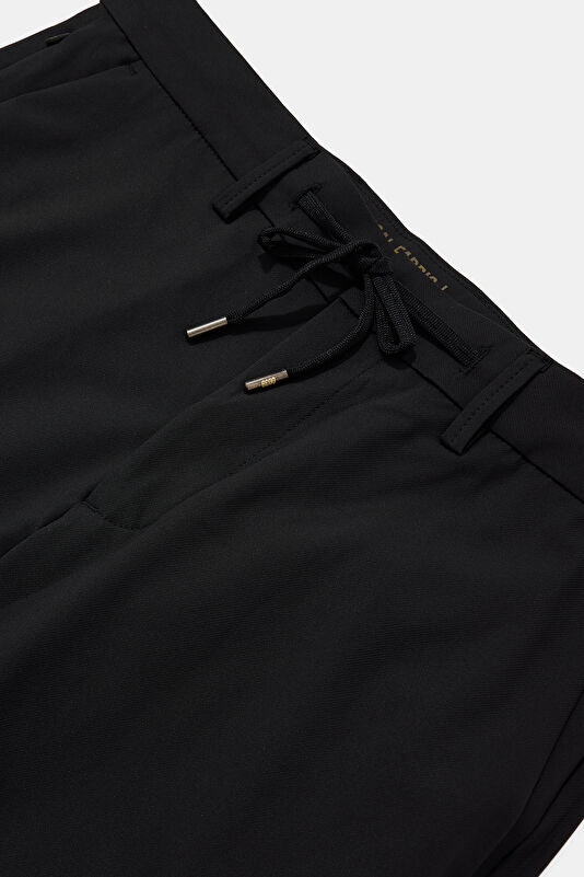 Black Straight Men's Pants 3