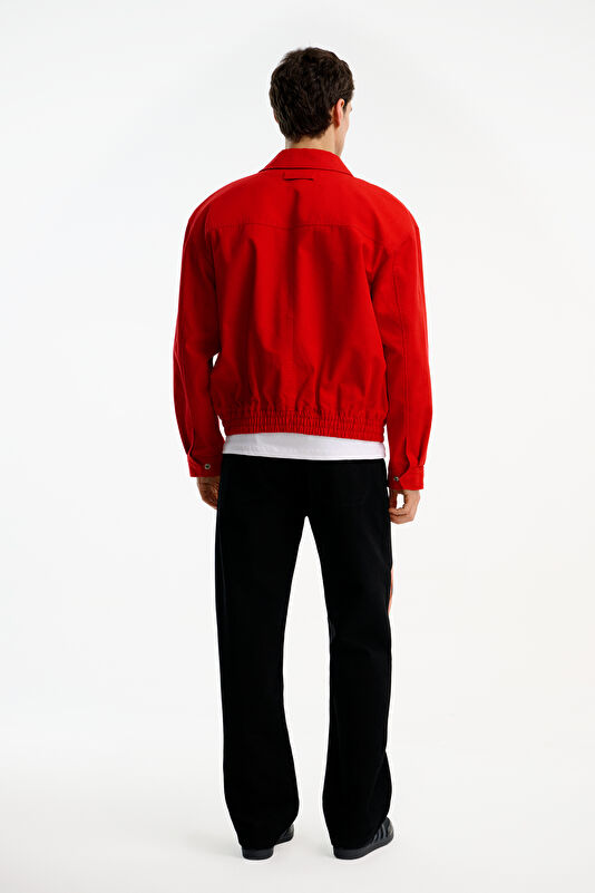 Red Men's Jacket 2