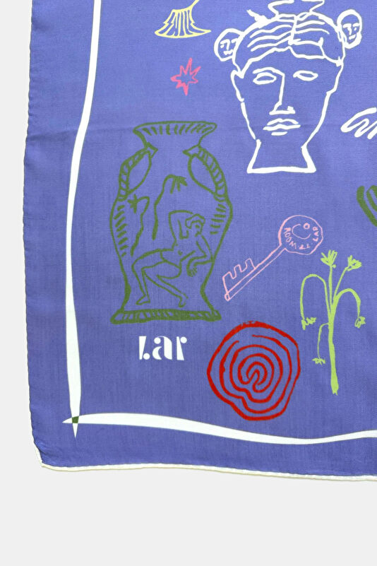 Multicolored Patterned Modal Bandana 3