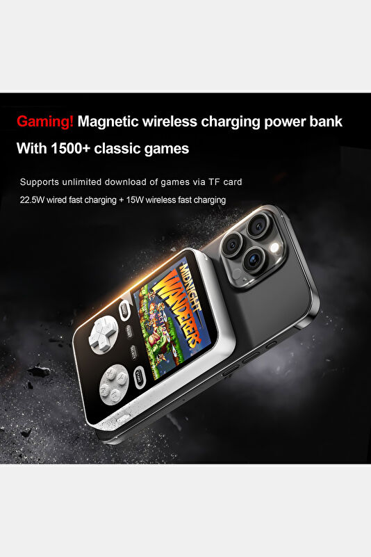 Magnetic Gamıng Powerbank 5000 mAh 4