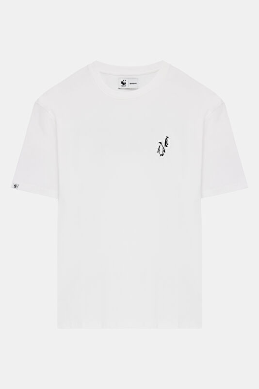 VA x WWF Chinstrap Penguin Unisex Organic T-Shirt