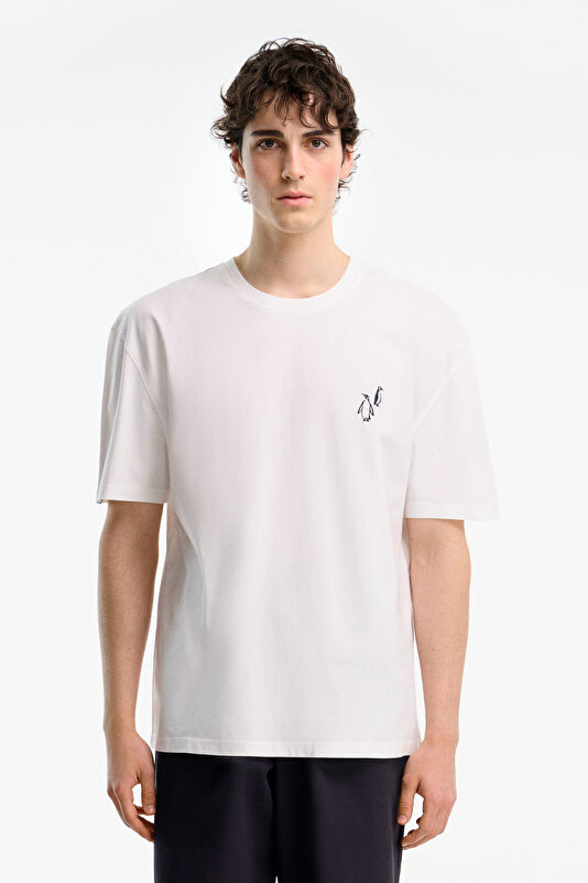 VA x WWF Chinstrap Penguin Unisex Organic T-Shirt 3