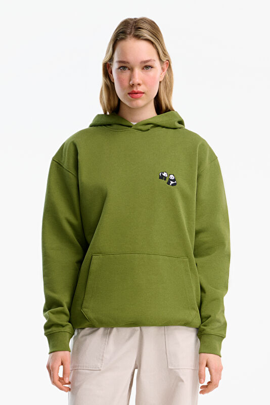VA x WWF Giant Panda Unisex Organic Hoodie 2